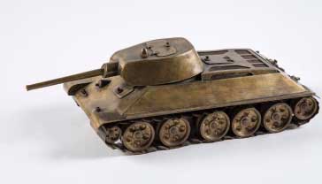 Макет танка «Т-34». 1943 г.