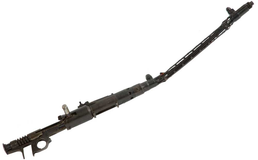 Пулемет МГ-15 со сбитого немецкого самолета в р-не ст. Галицино. МО 1941 г. 